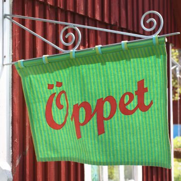 ÖPPET I GALLERI, BUTIK, ATELJÉ OCH VERKSTAD – året om!