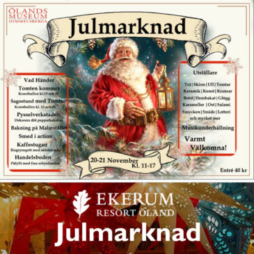 ÖHAND PÅ JULMARKNADER 2021